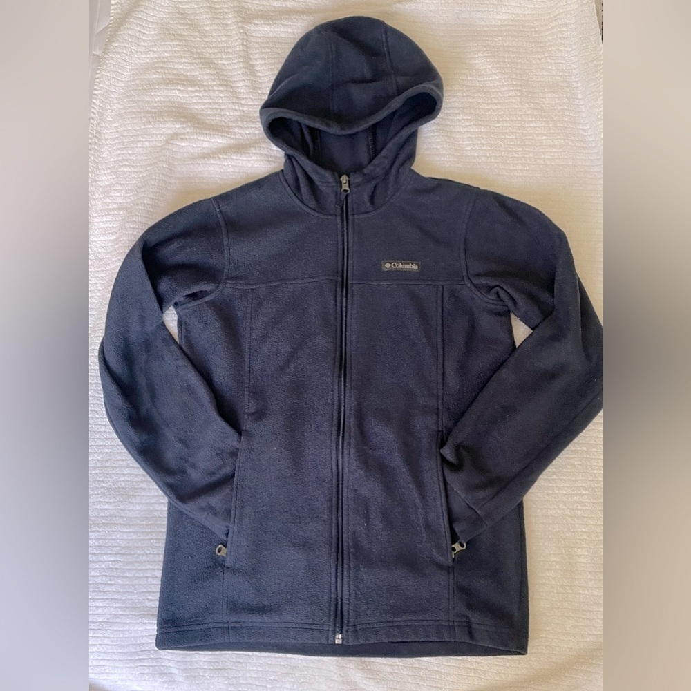 Kid’s Columbia fleece jacket, size Large